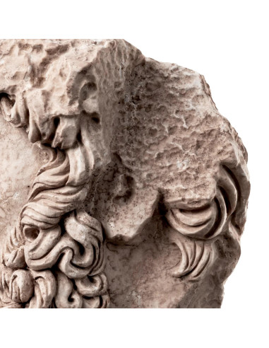 雕塑，古代风格的卢修斯大理石半身雕像，20 世纪。