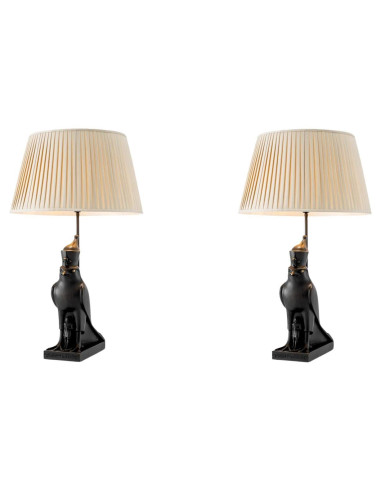 Pair of Horus model table lamps,...