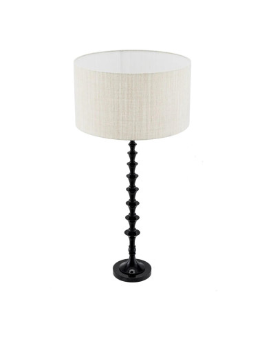 Pair of piano black lacquered table...