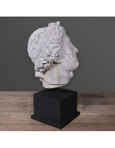 Head sculpture of Artemis in...