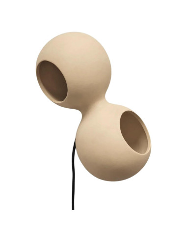 Contemporary sand-coloured ceramic...