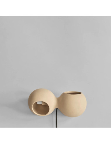 Contemporary sand-coloured ceramic...