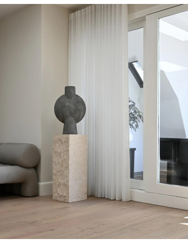 Column, limestone shaft, contemporary...