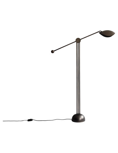 Floor lamp with bronze patina,...