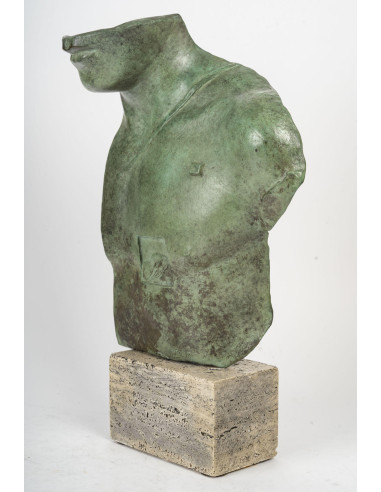 Sculpture by Igor Mitoraj of a male...