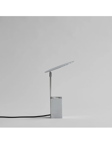 Reflect table lamp in chrome-plated...