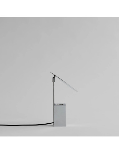 Reflect table lamp in chrome-plated...