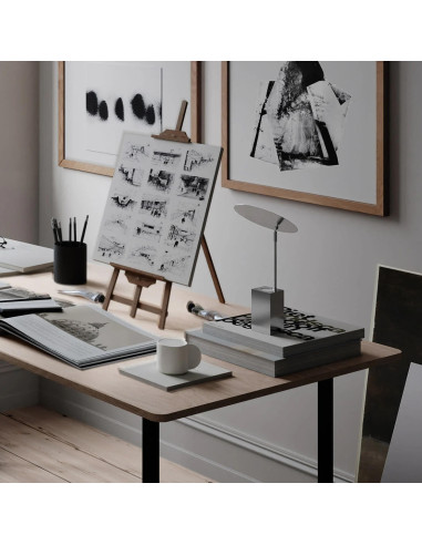 Reflect table lamp in chrome-plated...