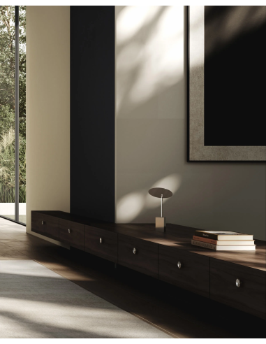 Reflect table lamp in chrome-plated...