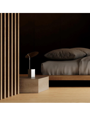 Reflect table lamp in contemporary...
