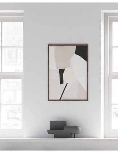 Brutalist table lamp in concrete,...