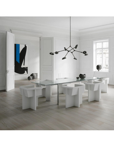 Aluminium table lamp, oxidized,...