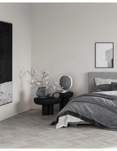 Aluminium table lamp, oxidized,...