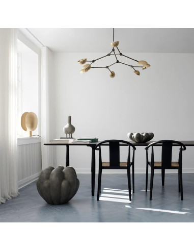 Gold-coloured table lamp in...