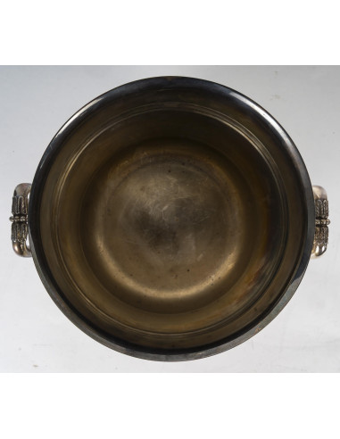 Cubitera de metal plateado...