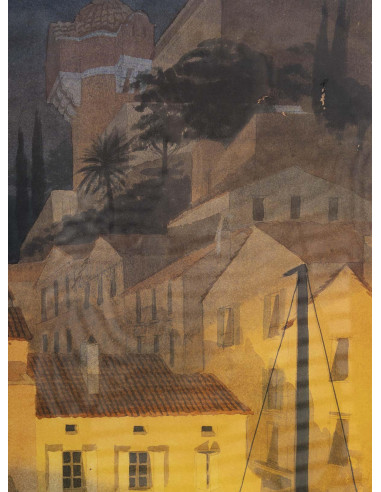 Litografia de Saint Tropez,...