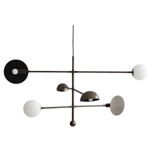 Design chandelier, opal...