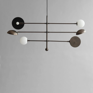 Design chandelier, opal... 2