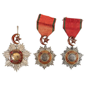 Conjunto de 3 medalhas em...