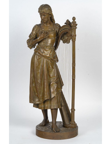 Statue en régule, XIXème siècle,...