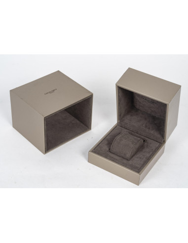 Chaumet 天鹅绒表盒，可装一只手表，1990 年。