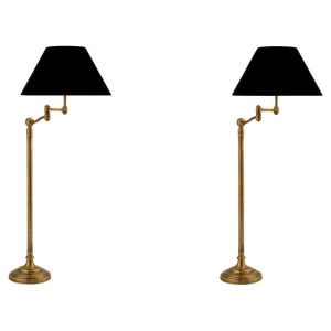 Coppia di lampade da terra,...