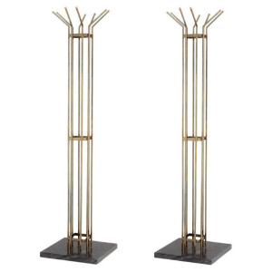 Pair of coat racks in...