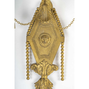 Um par de arandelas ormolu... 2