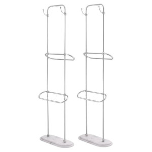 Pair of free-standing towel...