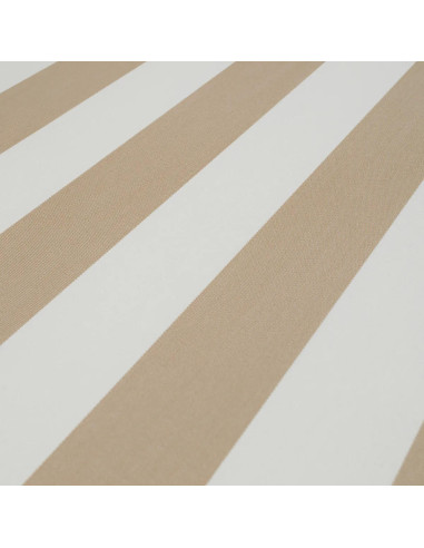 Striped outdoor sofa, matt white,...
