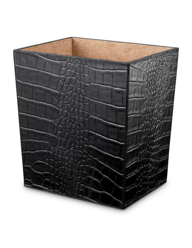 3-piece desk set, croco-embossed...