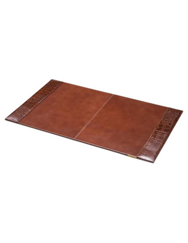 Desk pad, antique brown...