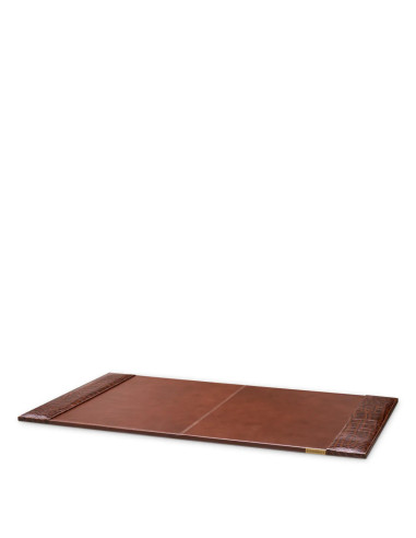Desk pad, antique brown...