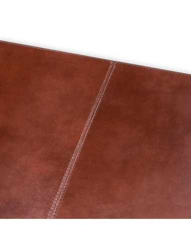 Desk pad, antique brown...