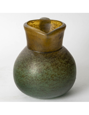 花瓶，水壶，玻璃瓶，新艺术风格，约 1900 年。
