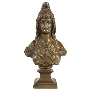 Escultura de bronce...