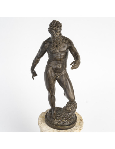 Sculpture representing a statue of...