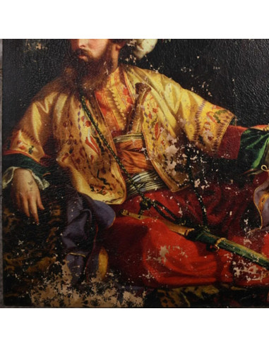 黎巴嫩埃米尔--古画复制品，墙面装饰，大幅面。