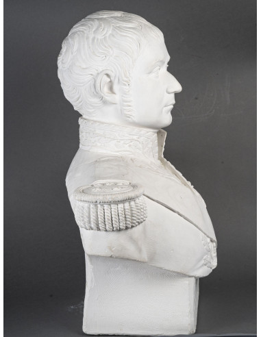 兰纳元帅（1769-1809 年）半身像大型石膏雕塑
