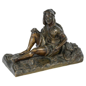 Escultura en bronce...