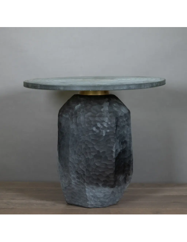 Table basse en verre sablé, couleurs...