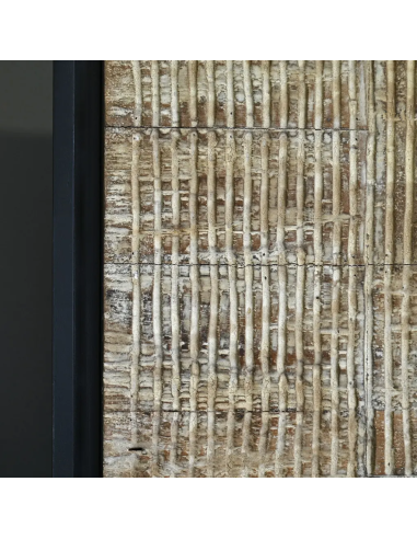 印尼艺术与传统，托拉贾（Toraja）建筑外墙框架残片