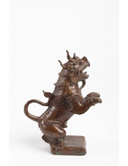 Sculpture En Bronze, Fin XIXème Siècle, Asie