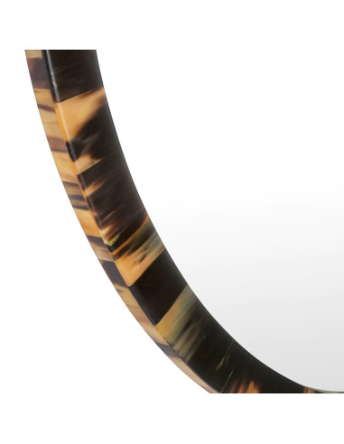 Mirror, natural horn.