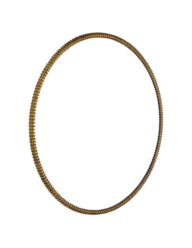 A captivating mirror with a vintage...