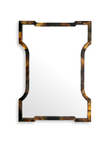 Natural horn mirror.