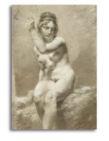 画家皮埃尔-保罗-普鲁东（Pierre-Paul Prud'hon）的画作...