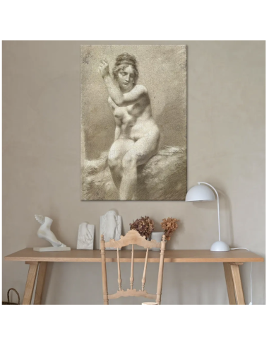 画家皮埃尔-保罗-普鲁东（Pierre-Paul Prud'hon）的画作...
