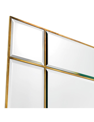 Miroir avec éclairage, finition...