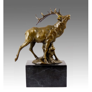 scultura in bronzo di un...
